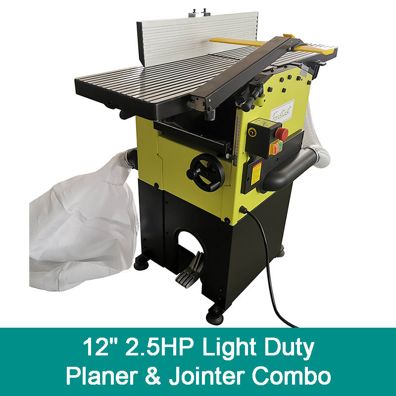 12" 2.5HP Wood Planer & Jointer Combo, FORESTWEST BM10416
